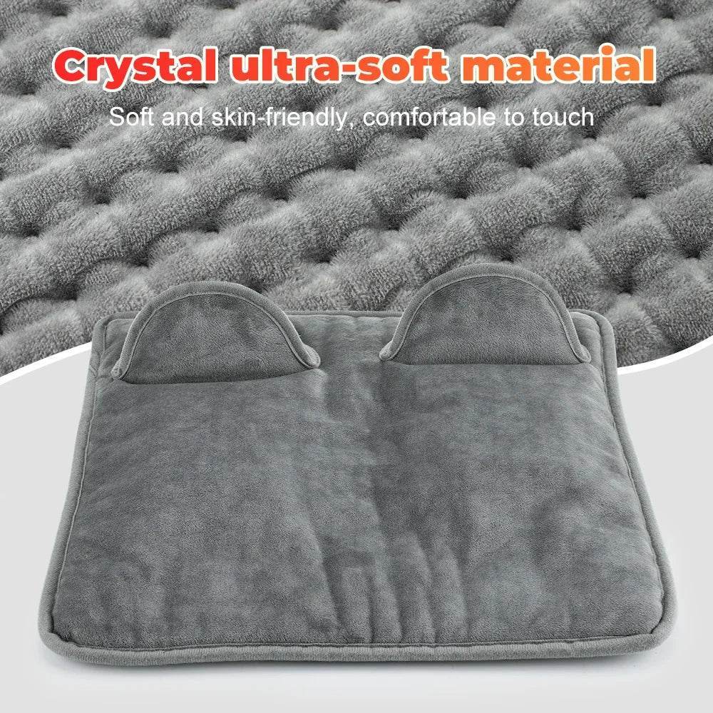 Electric Foot Heating Pad – Washable Heated Foot Warmer with Adjustable Settings