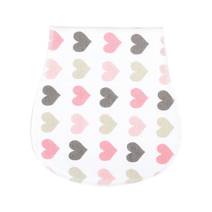 Children's breastfeeding and sweat-absorbent towel bib