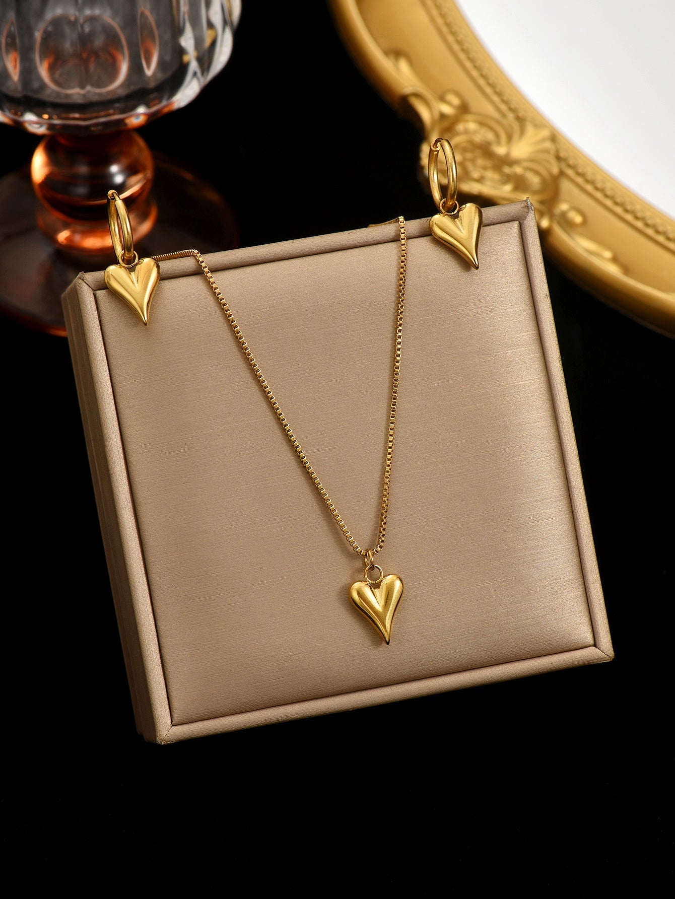 Lxalry 18k Gold Plated Jewelry
