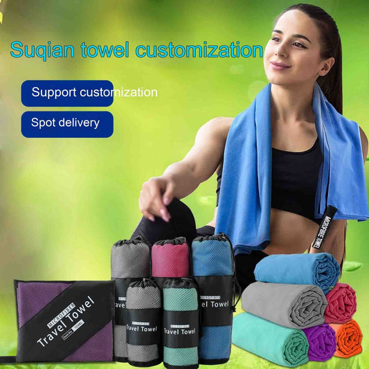Serviette de sport en microfibre, serviette de plage et de natation