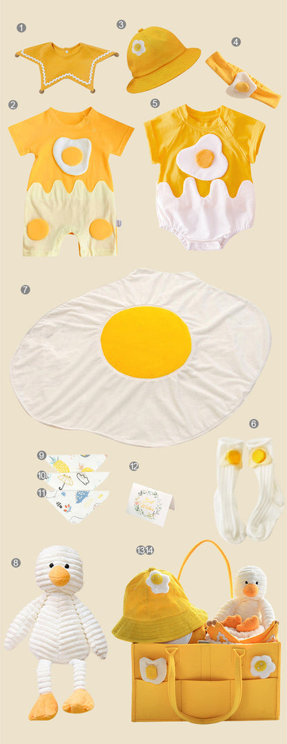 Caja de regalo para recién nacidos, traje de verano para bebé, vestido de princesa, regalo de luna llena, artículos para bebés recién nacidos