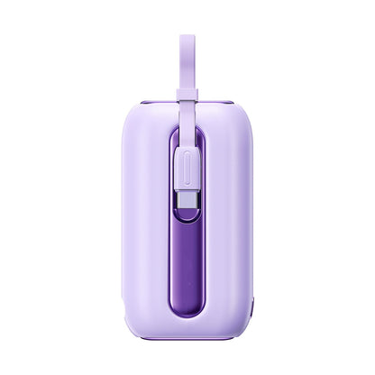 Batterie Externe 10000 mAh avec Câble, Grande Capacité, Charge Rapide 22,5 W