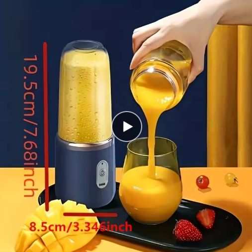 GoBlend 6X Portable Mixer – Powerful Compact Blender for Shakes & Smoothies