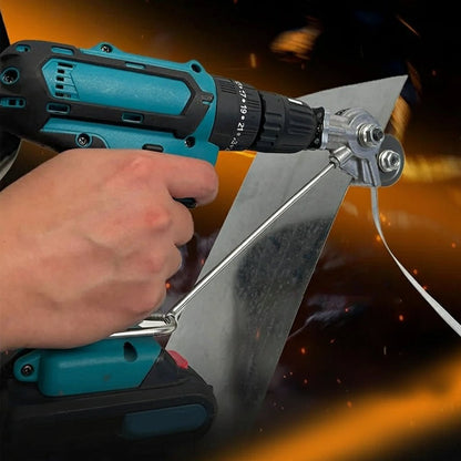 Drill Attachment Sheet Metal Cutter Nibbler Tool for Electric Drill