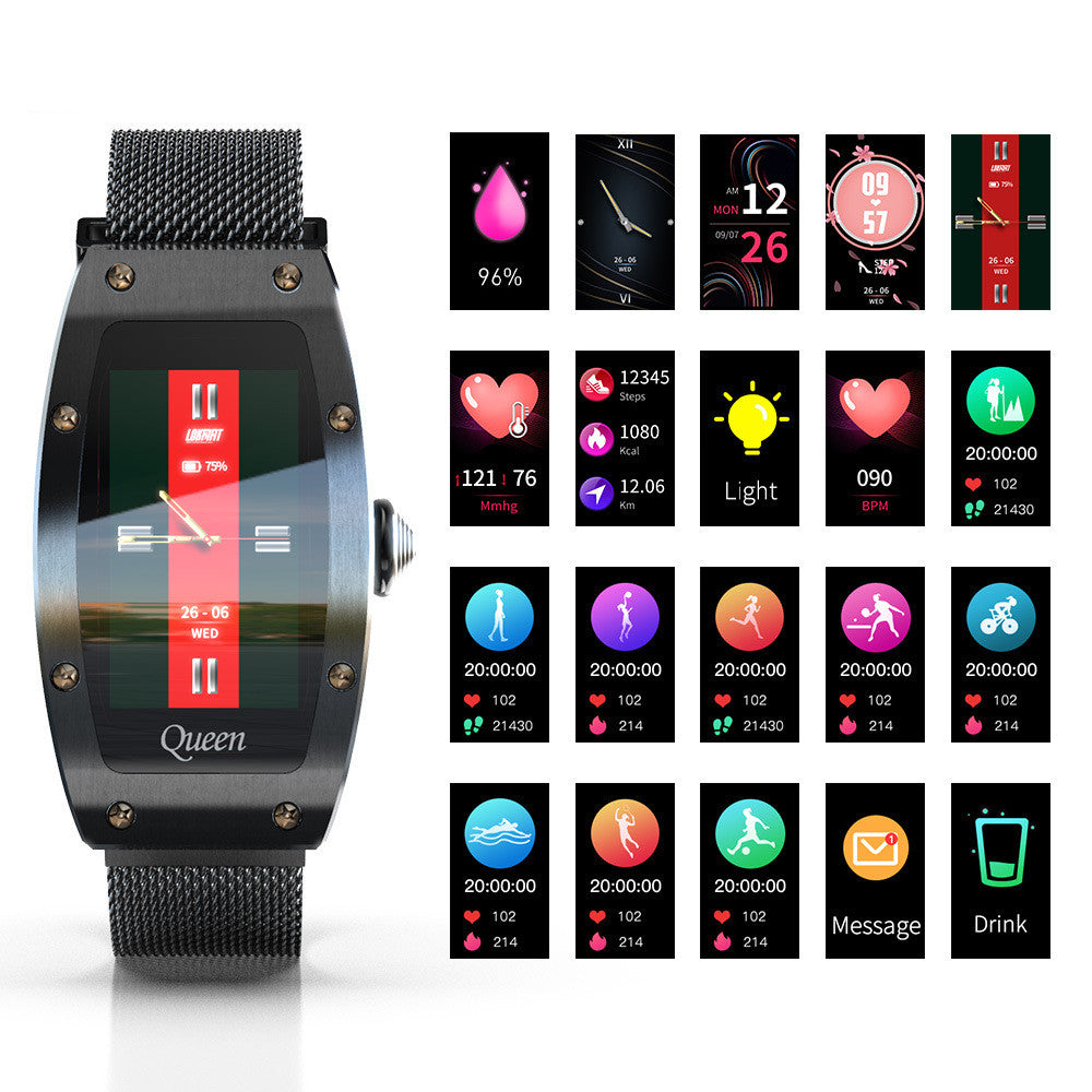 Montre connectée tendance pour femmes Sport en plein air