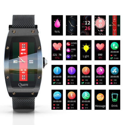 Montre connectée tendance pour femmes Sport en plein air