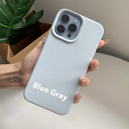 Liquid Silicone Full-Coverage iPhone 16 Case – Camera Protection, Anti-Fingerprint | 18 Colors