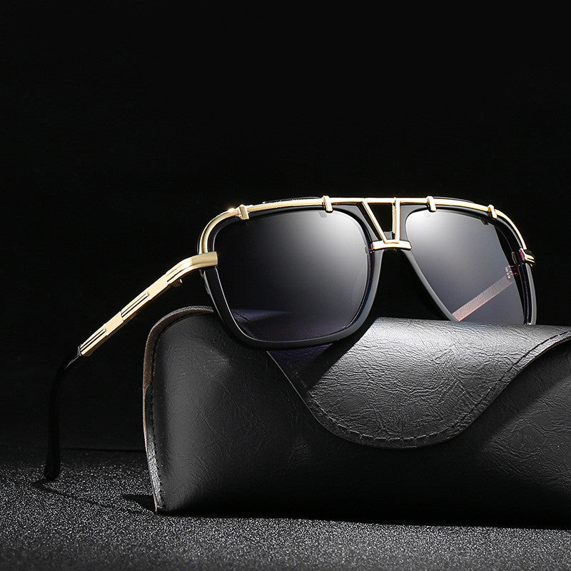 Oversized PC Lens Sunglasses – Unisex Large Frame for Driving, Fishing & Outdoor Wear