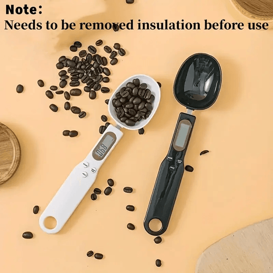Mini Spoon Food Scale Digital Kitchen Electronic LCD Food Scale (0.1–500g)