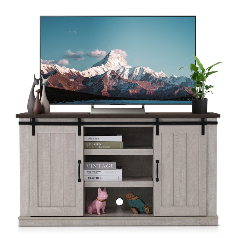 Meuble TV en bois de style vintage pour salon