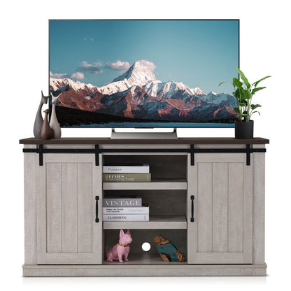 Meuble TV en bois de style vintage pour salon