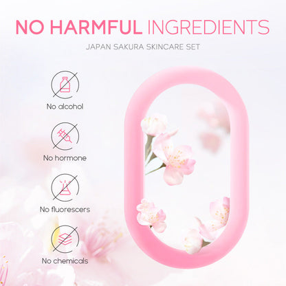 Cherry Blossom Skin Care Set 3 Pieces