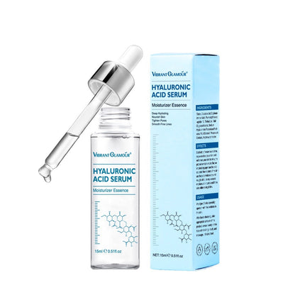 Hyaluronic Acid Face Serum Anti-Aging Shrink Pore Whitening Moisturizing Cream Dry Skin Care
