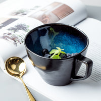 Creative Ceramic Mug Shaped Mug Nordic Coffee Cup Japanese