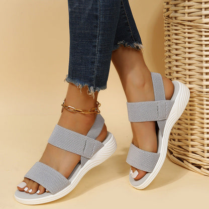 Double-strap Sandals Women Platform Shoes