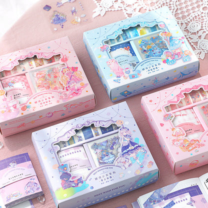 Hand Tape Sticker Material Kit Account Gift Box