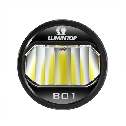 Phare de voiture multifonctionnel pour vélo, rechargeable par USB, lampe torche à forte luminosité