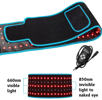 LED Infrared Belt – Portable Pain Relief & Muscle Therapy