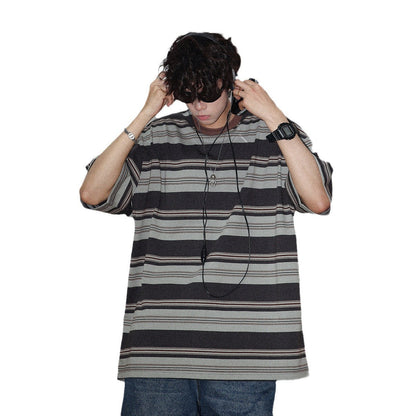 American Lovers Wild Loose Bottoming Shirt Half Sleeve Tee