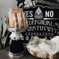 Halloween Palm Tray Candle Holder Halloween Witch Palm Candle Holder Decoration Home Decor