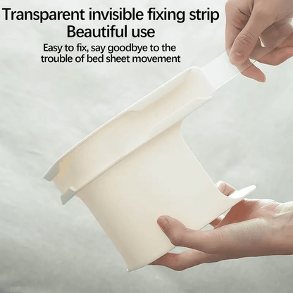 4pcs Bed Sheet Grippers – Non-Slip Mattress Clips & Fasteners