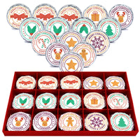 15-Pack Christmas Shower Bombs
