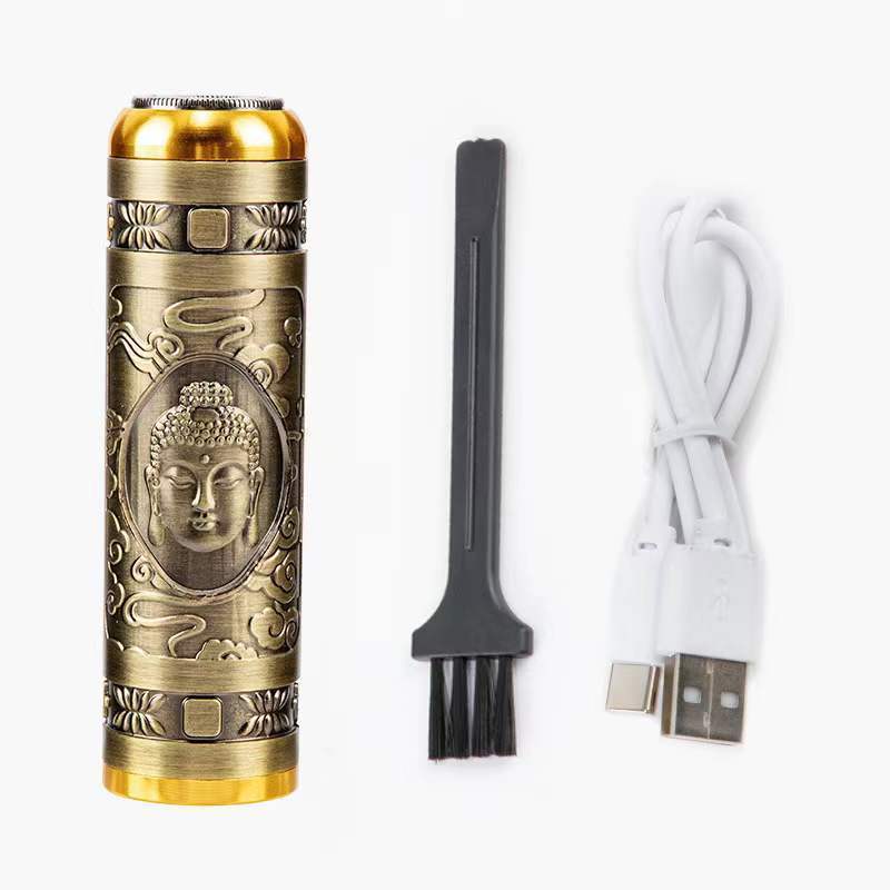 Miniafeitadora eléctrica recargable para hombres