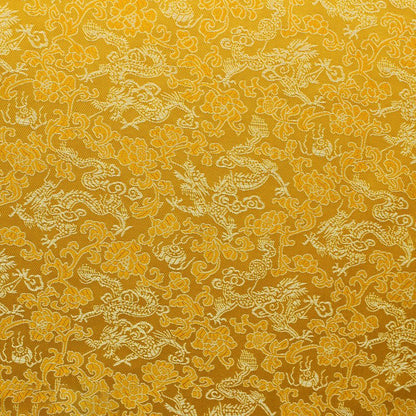 Multicolor Chinese Dragon Pattern Jacquard
