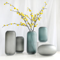 Classic Flower Artificial Flower Glass Vase