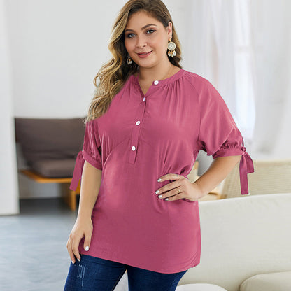 Camiseta de moda para tallas grandes