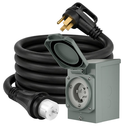 Nature's Generator 50A Power Inlet Box