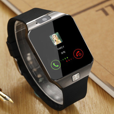 Reloj inteligente deportivo DZ09, teléfono con tarjeta SIM