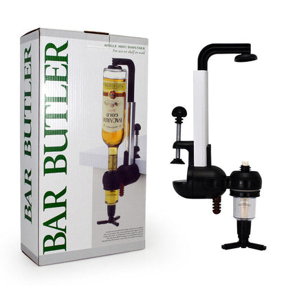 Clip-on single-head wine pourer