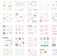 Gift box set sticker