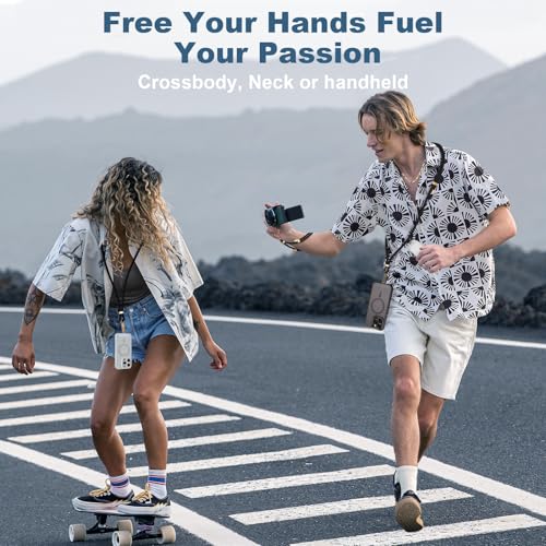 Phone Lanyard and Wrist Strap Kit - Adjustable Crossbody Neck Lanyard Anti-Theft for All Phones