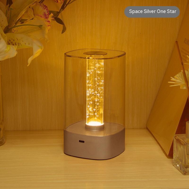 Nouvelle Lampe d'Ambiance LED Tactile Rechargeable USB Protection des Yeux Lampe de Chevet pour Chambre Bar Restaurant Décoration Jardin Veilleuse Décoration Intérieure