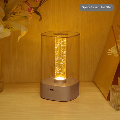 Nouvelle Lampe d'Ambiance LED Tactile Rechargeable USB Protection des Yeux Lampe de Chevet pour Chambre Bar Restaurant Décoration Jardin Veilleuse Décoration Intérieure