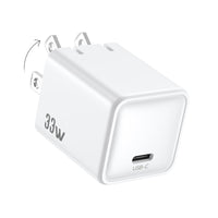 For Iphone 16/15 Charger,Pd 3.0 Pps 33W Gan Usbc Charger Block Foldable Plug Com