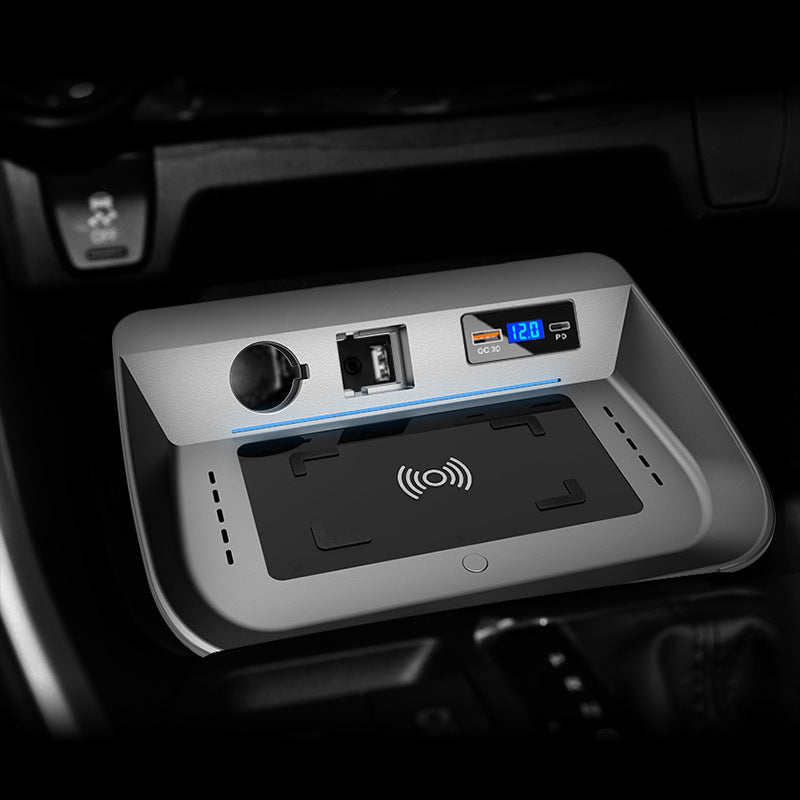 Accesorios de panel de carga rápida para coche modificado Weilanda