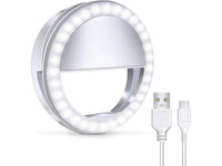 Light For Iphone, Android, Tablet - Rechargeable Clip-On 3 Light Levels