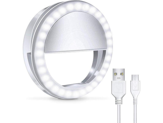 Light For Iphone, Android, Tablet - Rechargeable Clip-On 3 Light Levels