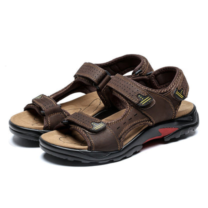 Casual summer sandals men's shoes plus size