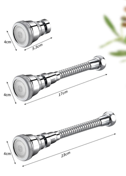 Stainless Steel Universal Joint Faucet Extender