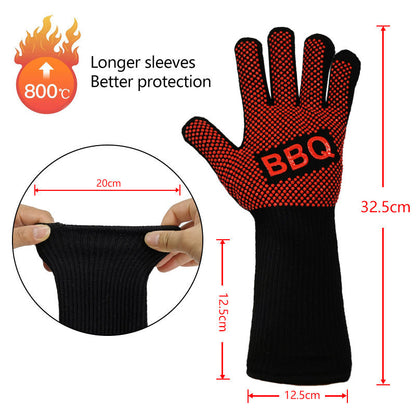 Guantes de doble capa antiescaldaduras y antiquemaduras para microondas