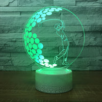 3D Small Table Lamp