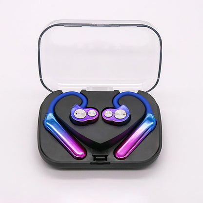Sports waterproof dual moving coil headphones