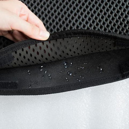 Tapis de litière double couche pour chats, tapis de litière pour animaux de compagnie, tapis de litière pour chats, accessoire de propreté pour maisons de chats