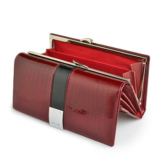 Porte-monnaie femme en cuir