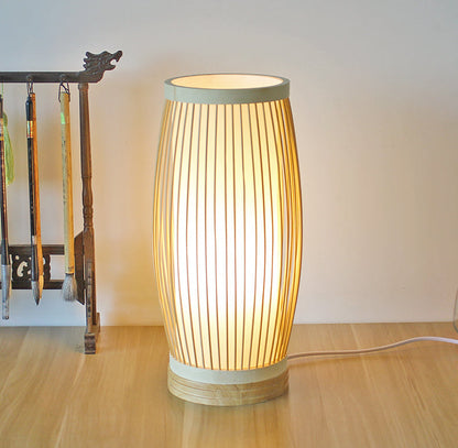 NEW BEAUTIFUL AUTHENTIC Bamboo bedside table lamp