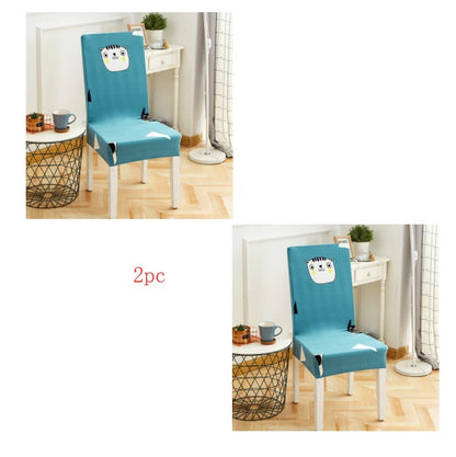 Funda de silla para el hogar, funda de silla de hotel, funda de silla para paquete, funda de silla elástica siamesa, funda de silla de oficina para ordenador